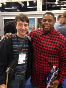 With Aaron Spears