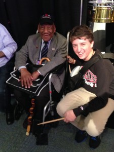 With Candido (Latin Percussion Legend)